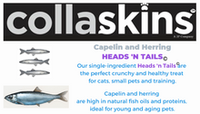 Load image into Gallery viewer, Collaskins Heads &#39;n Tails - capelin pieces 25g
