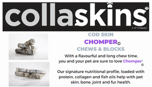 Collaskins Chompers - Cod skin Cubix (5cm)