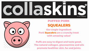 Collaskins Squealers - dry roasted pork ear