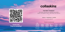 Load image into Gallery viewer, Collaskins Cod Twisteez - medium size 3 pack
