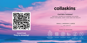 Collaskins Cod Twisteez - large size 2 pack
